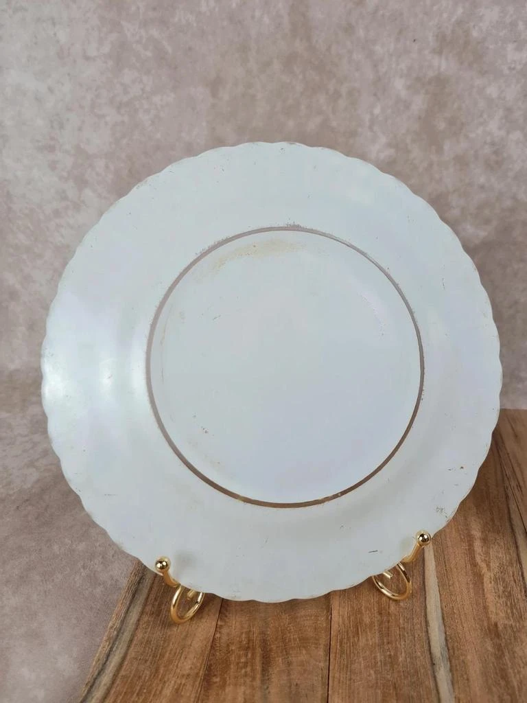Lot de 2 assiettes vintage Duralex blanches – photo 6